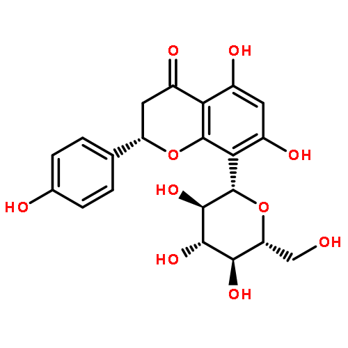 (2S)-5,7,5'-trihydroxyflavanone 2'-O-beta-D-4,6-O-diacetylglucopyranosyl-(1->3)-alpha-L-2-O-acetylrhamnopyranoside