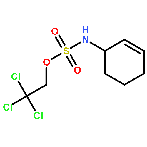 Sulfamic acid, N-2-cyclohexen-1-yl-, 2,2,2-trichloroethyl ester