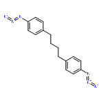 Benzene, 1,1'-(1,4-butanediyl)bis[4-azido-