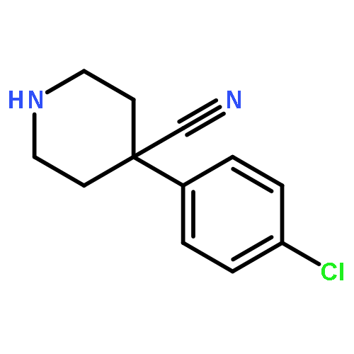 4-(4-Chlorophenyl)piperidine-4-carbonitrile