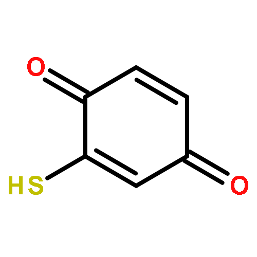 2,5-Cyclohexadiene-1,4-dione, 2-mercapto-