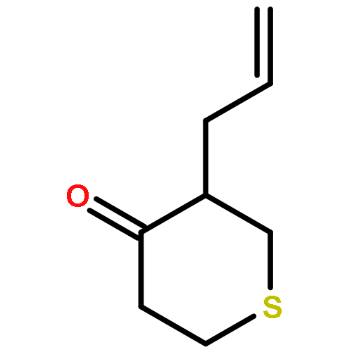 4H-Thiopyran-4-one, tetrahydro-3-(2-propenyl)-