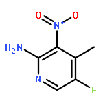 5-Fluoro-4-methyl-3-nitropyridin-2-amine