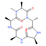 Cyclo(N-methyl-D-alanyl-L-alanyl-L-alanyl-L-alanyl-N-methyl-L-alanyl)