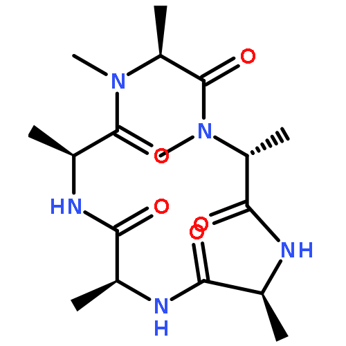 Cyclo(N-methyl-D-alanyl-L-alanyl-L-alanyl-L-alanyl-N-methyl-L-alanyl)