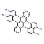 Benzenamine, 4,4',4'',4'''-(5,6,11,12-naphthacenetetrayl)tetrakis-