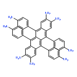 2,3,8,9-Naphthacenetetramine, 5,6,11,12-tetrakis(4-aminophenyl)-