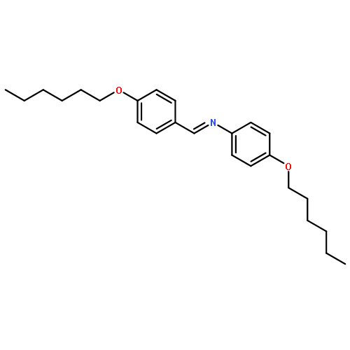 Benzenamine, 4-(hexyloxy)-N-[[4-(hexyloxy)phenyl]methylene]-