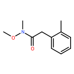 Benzeneacetamide, N-methoxy-N,2-dimethyl-