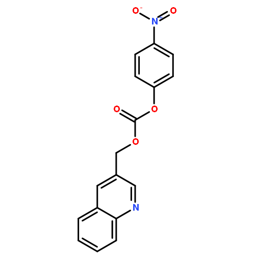 Carbonic acid, 4-nitrophenyl 3-quinolinylmethyl ester