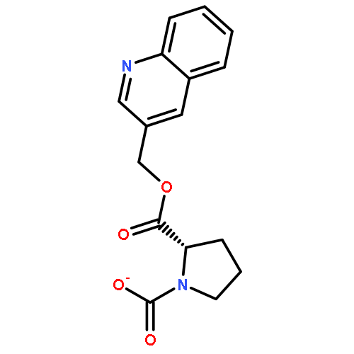 1,2-Pyrrolidinedicarboxylic acid, 2-(3-quinolinylmethyl) ester, (2S)-