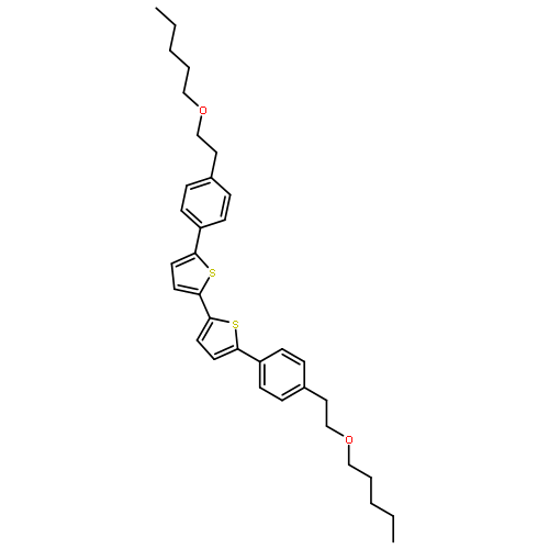 2,2'-Bithiophene, 5,5'-bis[4-[2-(pentyloxy)ethyl]phenyl]-