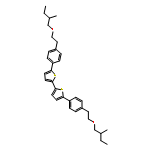 2,2'-Bithiophene, 5,5'-bis[4-[2-[(2S)-2-methylbutoxy]ethyl]phenyl]-