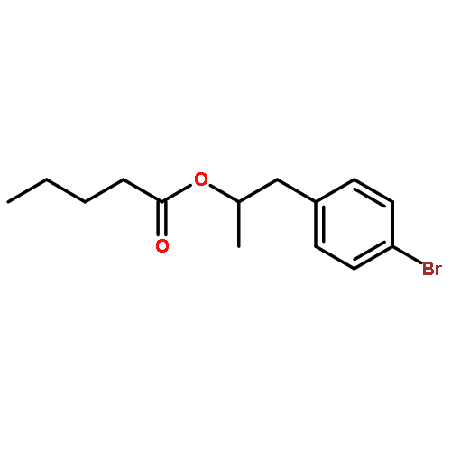 Pentanoic acid, (1S)-2-(4-bromophenyl)-1-methylethyl ester