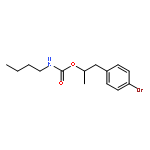 Carbamic acid, N-butyl-, (1S)-2-(4-bromophenyl)-1-methylethyl ester