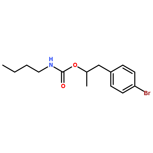 Carbamic acid, N-butyl-, (1S)-2-(4-bromophenyl)-1-methylethyl ester