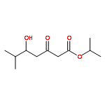 Heptanoic acid, 5-hydroxy-6-methyl-3-oxo-, 1-methylethyl ester, (5S)-