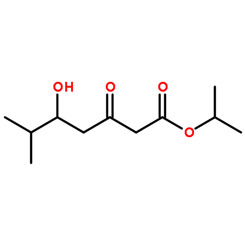 Heptanoic acid, 5-hydroxy-6-methyl-3-oxo-, 1-methylethyl ester, (5S)-