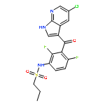 N-[3-[(5-Chloro-1H-pyrrolo[2,3-b]pyridin-3-yl)carbonyl]-2,4-difluorophenyl]-1-propanesulfonamide