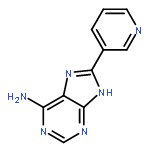 9H-Purin-6-amine, 8-(3-pyridinyl)-