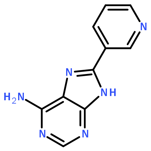 9H-Purin-6-amine, 8-(3-pyridinyl)-