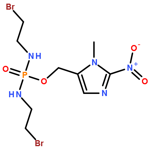 N,N'-Bis(2-bromoethyl)phosphorodiamidic acid (1-methyl-2-nitro-1H-imidazol-5-yl)methyl ester