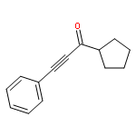 2-Propyn-1-one, 1-cyclopentyl-3-phenyl-