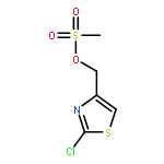 4-Thiazolemethanol, 2-chloro-, 4-methanesulfonate