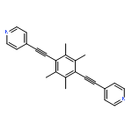 Pyridine, 4,4'-[(2,3,5,6-tetramethyl-1,4-phenylene)di-2,1-ethynediyl]bis-