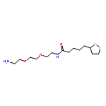 1,2-Dithiolane-3-pentanamide, N-[2-[2-(2-aminoethoxy)ethoxy]ethyl]-