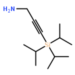 2-Propyn-1-amine, 3-[tris(1-methylethyl)silyl]-