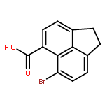 5-Acenaphthylenecarboxylic acid, 6-bromo-1,2-dihydro-