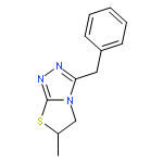 Thiazolo[2,3-c]-1,2,4-triazole, 5,6-dihydro-6-methyl-3-(phenylmethyl)-