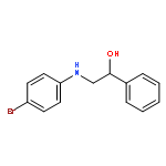 2-(4-Bromoanilino)-1-phenyl-1-ethanol