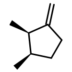 Cyclopentane, 1,2-dimethyl-3-methylene-, cis-