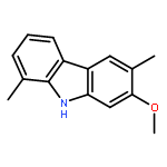 9H-Carbazole, 7-methoxy-1,6-dimethyl-