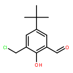 Benzaldehyde, 3-(chloromethyl)-5-(1,1-dimethylethyl)-2-hydroxy-