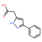 1H-Pyrazole-3-acetic acid, 5-phenyl-