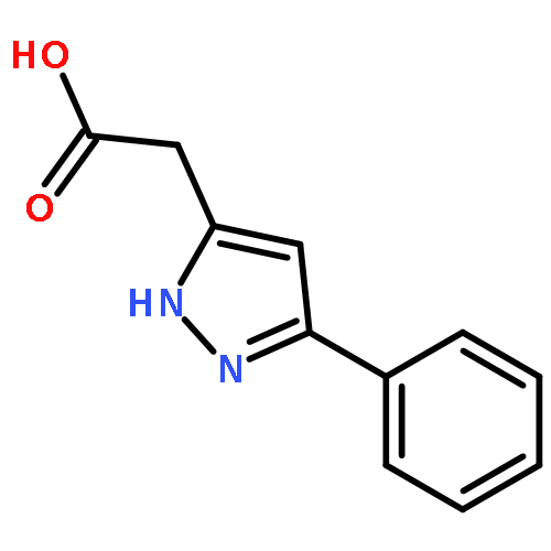 1H-Pyrazole-3-acetic acid, 5-phenyl-