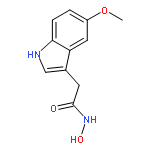 N-hydroxy-2-(5-methoxy-1H-indol-3-yl)acetamide