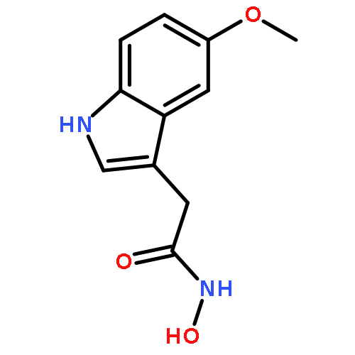 N-hydroxy-2-(5-methoxy-1H-indol-3-yl)acetamide