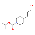 1-Piperidinecarboxylic acid, 4-(3-hydroxypropyl)-, 1-methylethyl ester