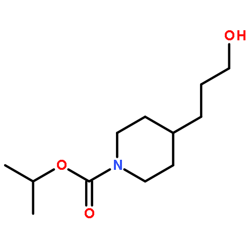 1-Piperidinecarboxylic acid, 4-(3-hydroxypropyl)-, 1-methylethyl ester