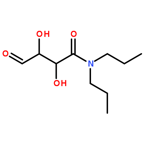 Butanamide, 2,3-dihydroxy-4-oxo-N,N-dipropyl-, (2R,3S)-