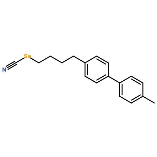 Selenocyanic acid, 4-(4'-methyl[1,1'-biphenyl]-4-yl)butyl ester