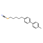 Selenocyanic acid, 5-(4'-methyl[1,1'-biphenyl]-4-yl)pentyl ester