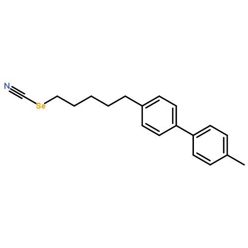 Selenocyanic acid, 5-(4'-methyl[1,1'-biphenyl]-4-yl)pentyl ester