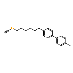 Selenocyanic acid, 6-(4'-methyl[1,1'-biphenyl]-4-yl)hexyl ester