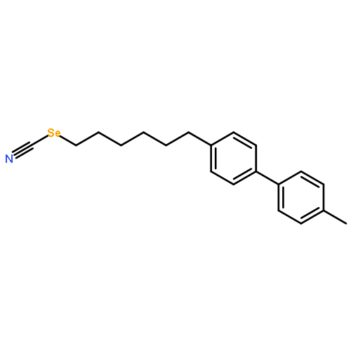 Selenocyanic acid, 6-(4'-methyl[1,1'-biphenyl]-4-yl)hexyl ester