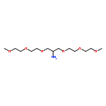 2,5,8,12,15,18-Hexaoxanonadecan-10-amine